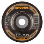 Rhodius Schruppscheibe Edelst. / gekr.