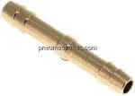 Schlauchverbindungsrohr 6 (1/4")mm-6 (1/4")mm, Messing