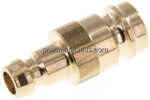 Temperierkupplungsverbinder 9mm Zapfen - 13mm Zapfen