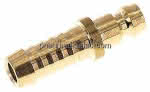 Temperierkupplungsstecker 9mm Zapfen, 9 (3/8")mm Schlauch