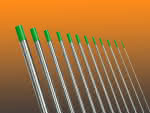 Wolfram Elektrode / grün (Aluminium)
