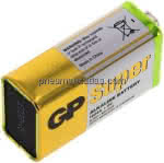 Batterie 9 V Block (6LR61), 1,Stk., Alkaline