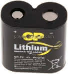 Batterie 35 x 19,5 x 36 mm (B,x T x H) (CR-P2), 1 Stk., Lith
