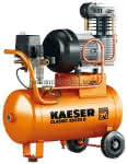 CLASSIC-Kolbenkompressor 210l/,min, 25l-Behälter, 230V AC (We
