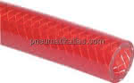 PVC-Gewebeschlauch 13,2 (1/2"),x19,8mm, rot-transparent, Mete